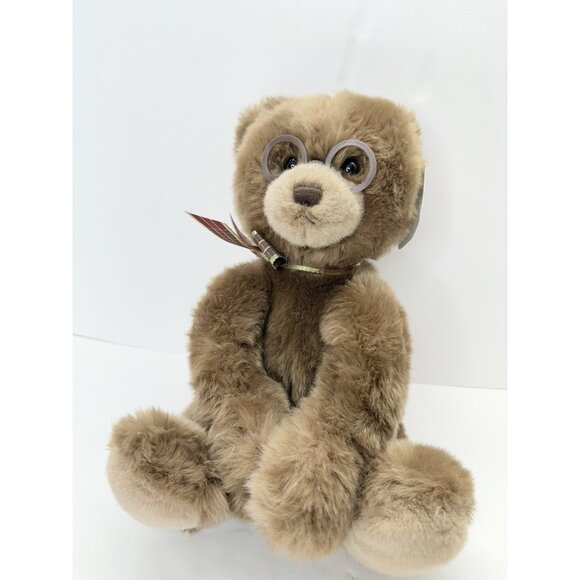 Gund Booker Teddy Bear Eye Glasses 44406 Brown Stuffed Animal plush 14" - Picture 1 of 12